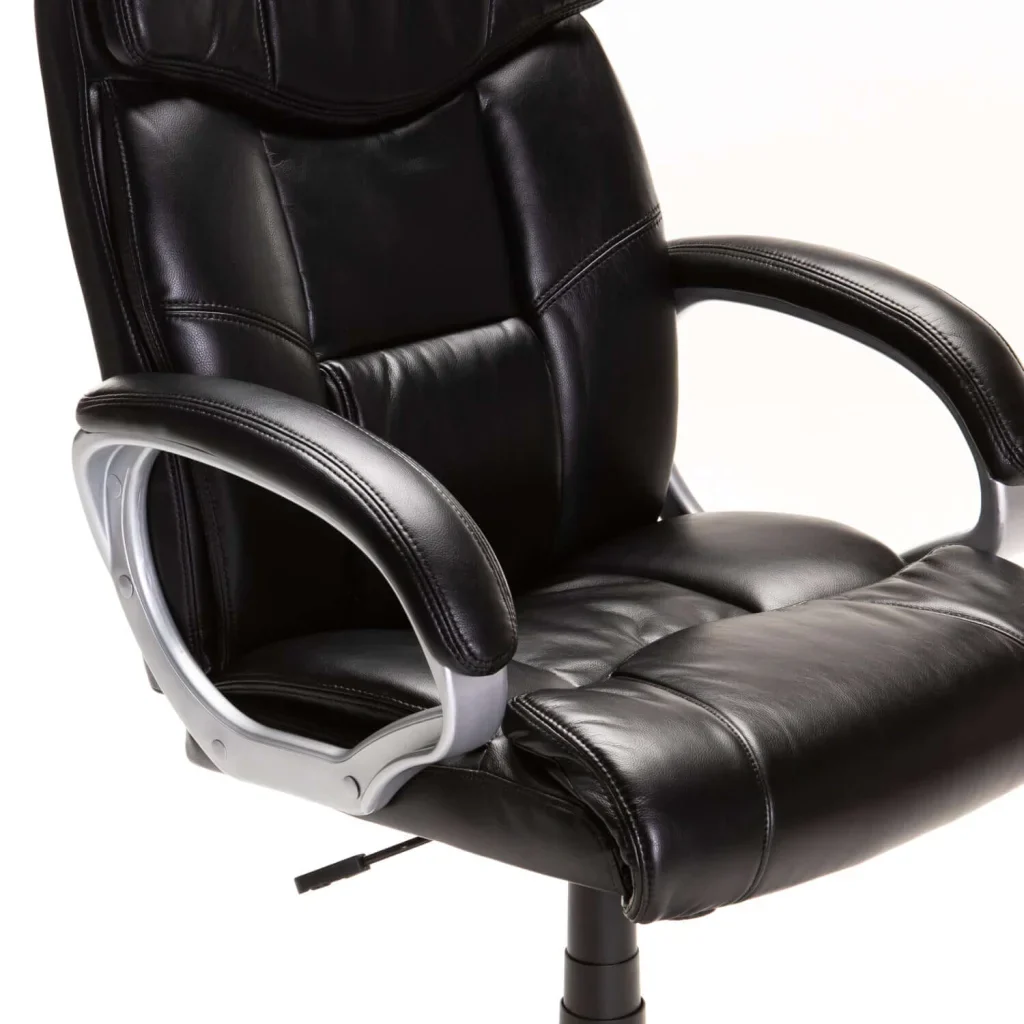 LEATHER AIR LUXURY EXEC HIBACK OFFICE CHAIR CM043 - Image 5