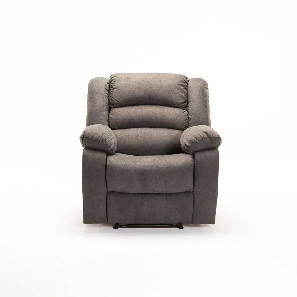 OLI FABRIC ARMCHAIR RECLINER - DARK GREY - Image 3