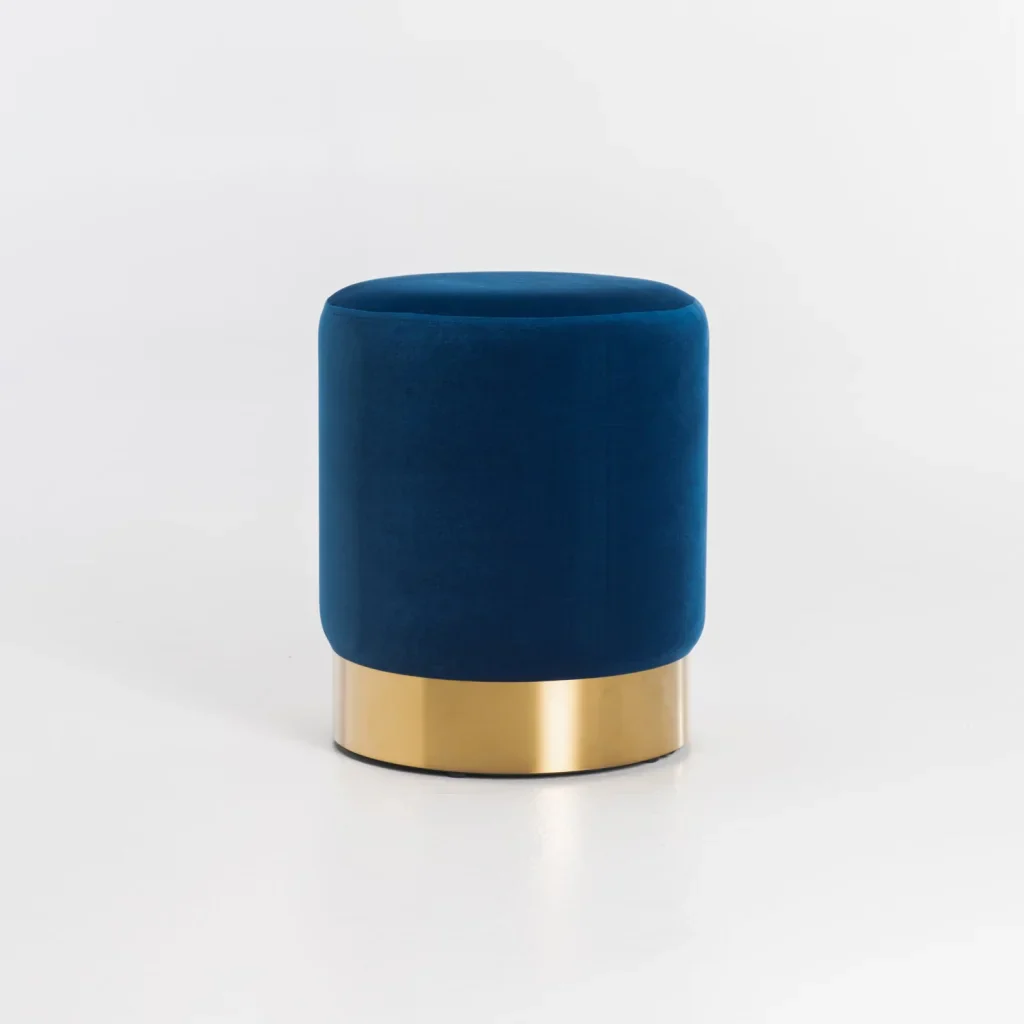 NEPTUNE VELVET OTTOMAN - Image 3
