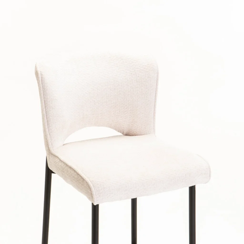 PAVIA FABRIC KITCHEN STOOL - Image 11