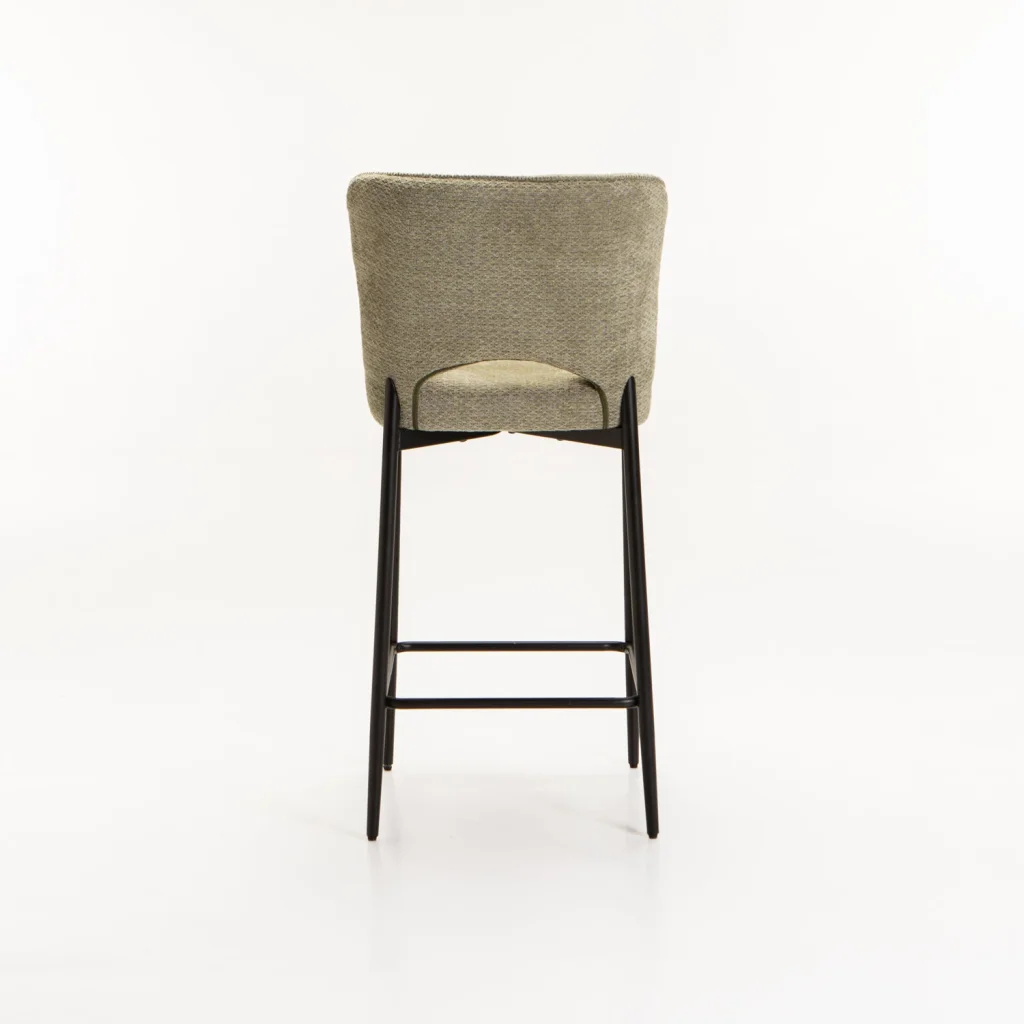 PAVIA FABRIC KITCHEN STOOL - Image 15