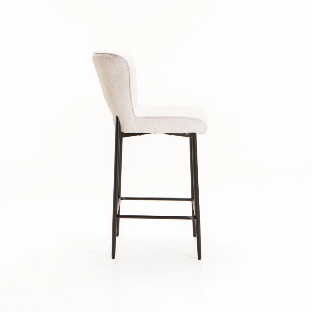 PAVIA FABRIC KITCHEN STOOL - Image 9
