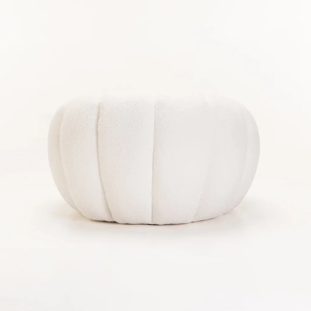 PEARL FLEECE FABRIC CHAIR - Image 5