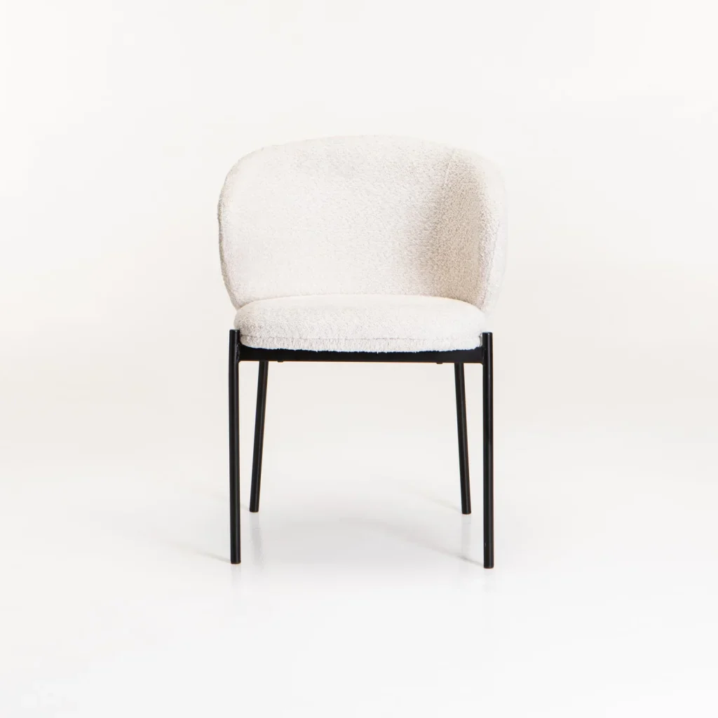 PHOEBE FABRIC DINING CHAIR - Image 3