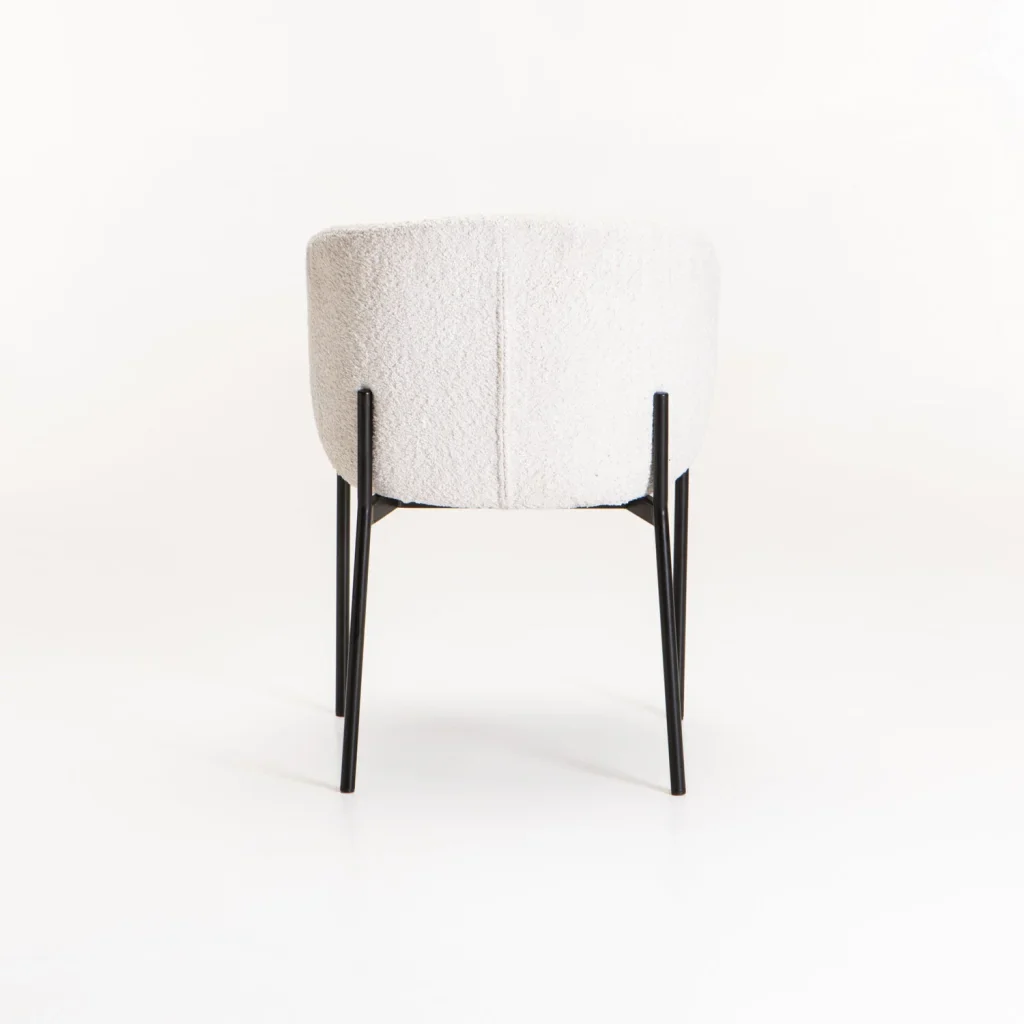 PHOEBE FABRIC DINING CHAIR - Image 4
