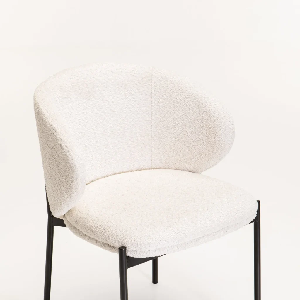 PHOEBE FABRIC DINING CHAIR - Image 6