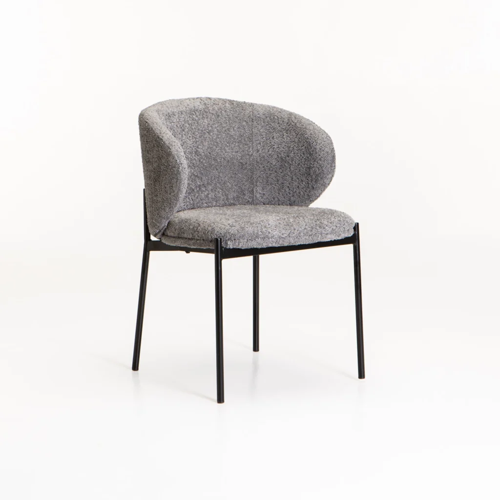 PHOEBE FABRIC DINING CHAIR - Image 7