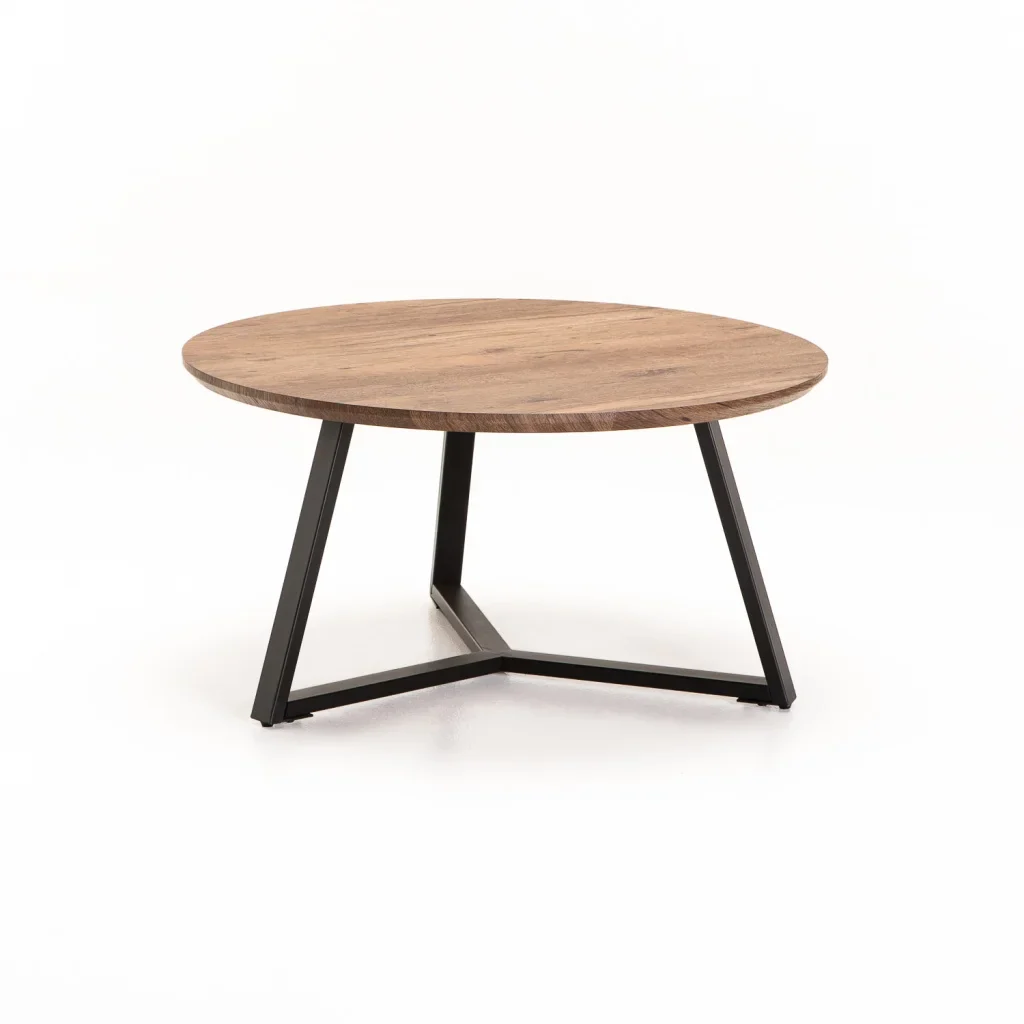 POPPY 80cm ROUND COFFEE TABLE - Image 5