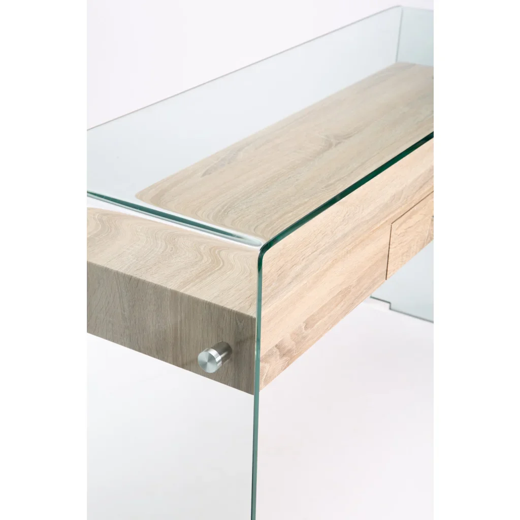 IVY 120x40cm 12MM TEMPERED GLASS CONSOLE - Image 4