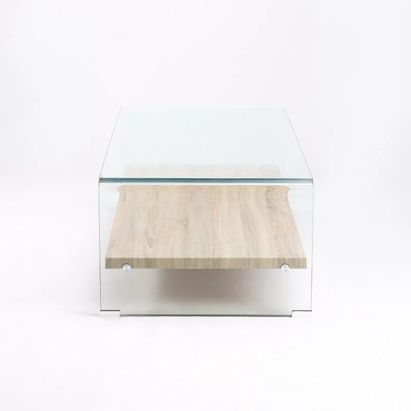 IVY 120x60cm 12MM TEMPERED GLASS COFFEE TABLE - Image 3