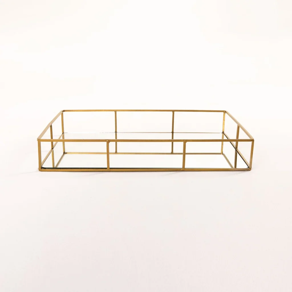 RAY SINGLE RECTANGLE TRAY MIRROR TRAYS - Image 3