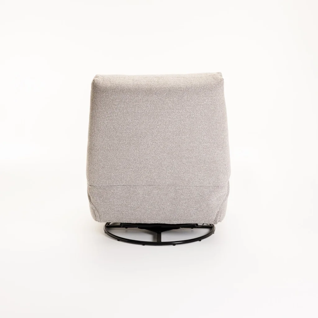 RENZO FABRIC ARMLESS SWIVEL RECLINER - Image 13