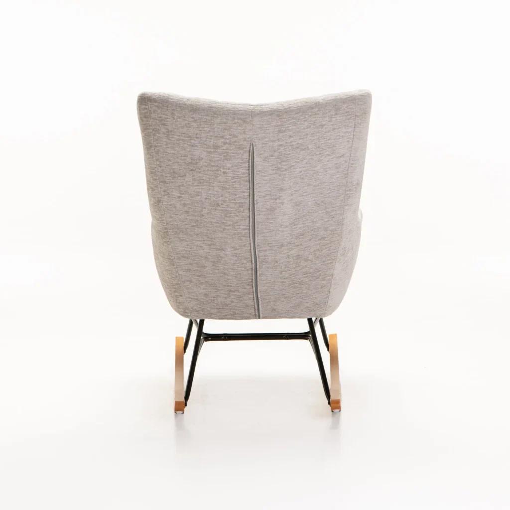 ROSIE VELVET ROCKING CHAIR - Image 10