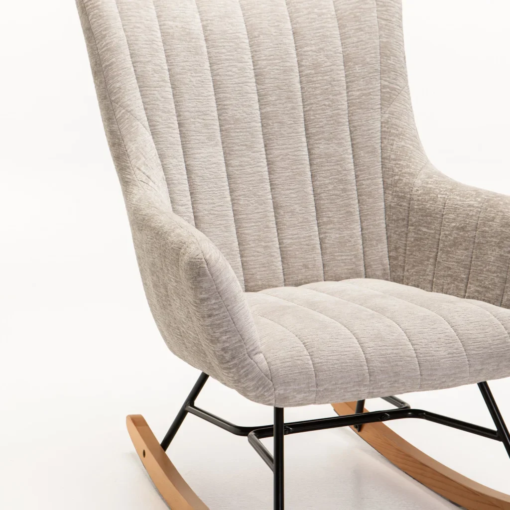 ROSIE VELVET ROCKING CHAIR - Image 12