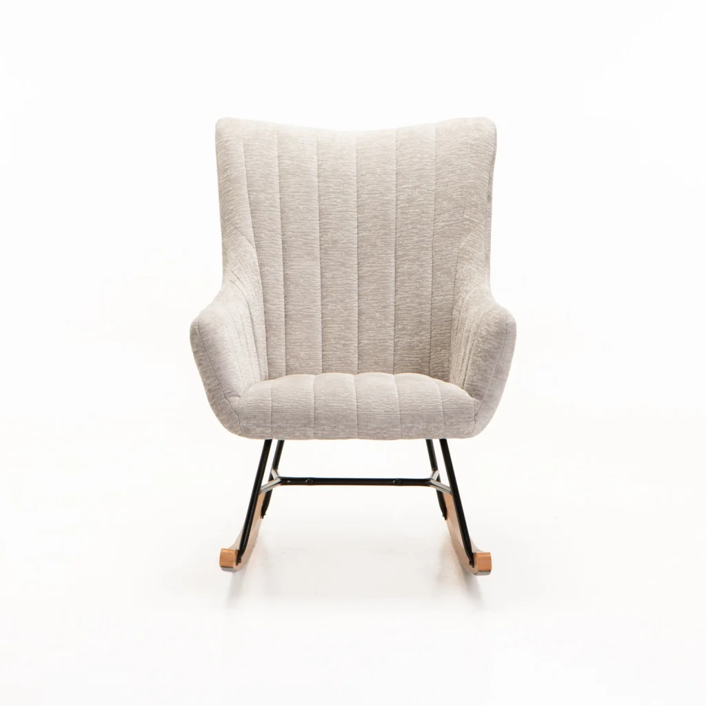 ROSIE VELVET ROCKING CHAIR - Image 8