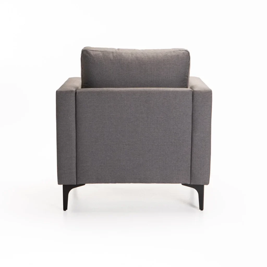 SANTINO FABRIC ARMCHAIR - BLACK LEG - Image 9