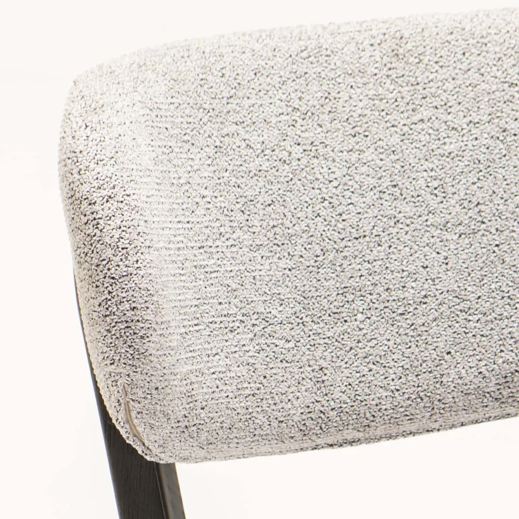 SOFIA WOODEN DINING CHAIR-BLACK LEG - Image 6