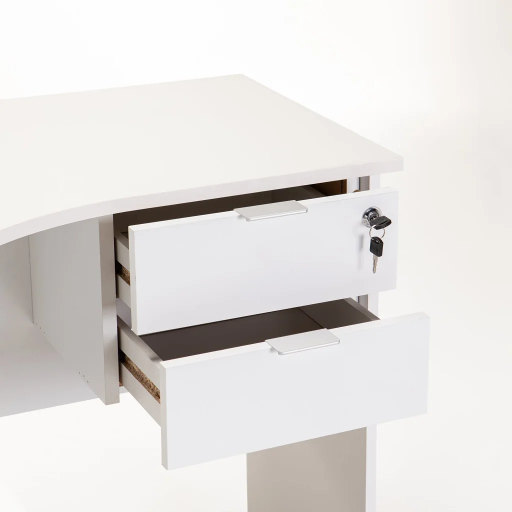 SOHO 120cm 2 DRAWER CORNER DESK - Image 12