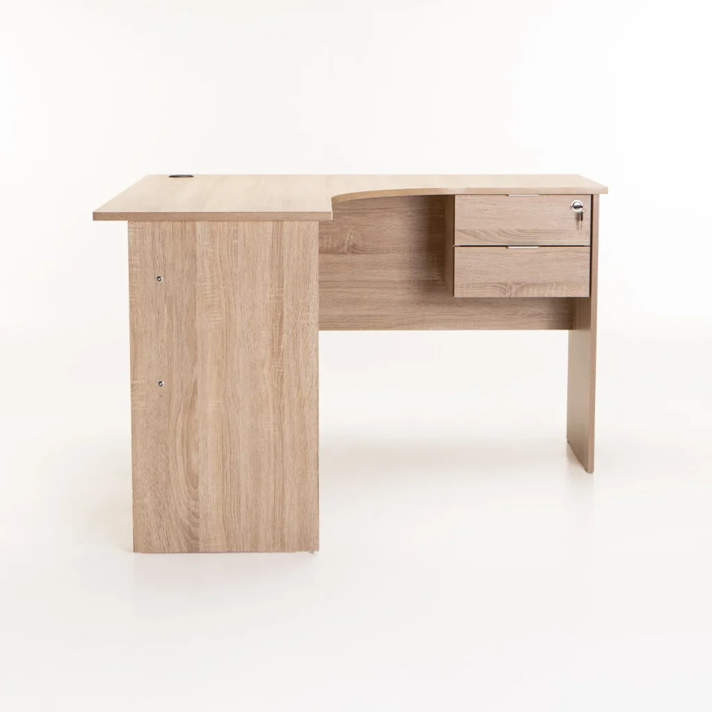 SOHO 120cm 2 DRAWER CORNER DESK - Image 2