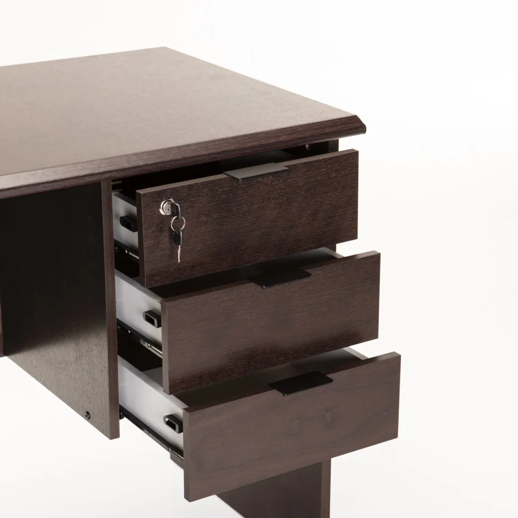SOHO 120cm DELUXE 3 DRAWER DESK - Image 10