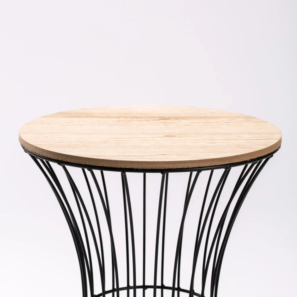 SPIRO 36cm ROUND SIDE TABLE - Image 3