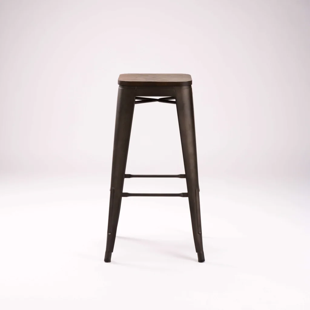 BRONX BARSTOOL WITH WOOD - Image 7
