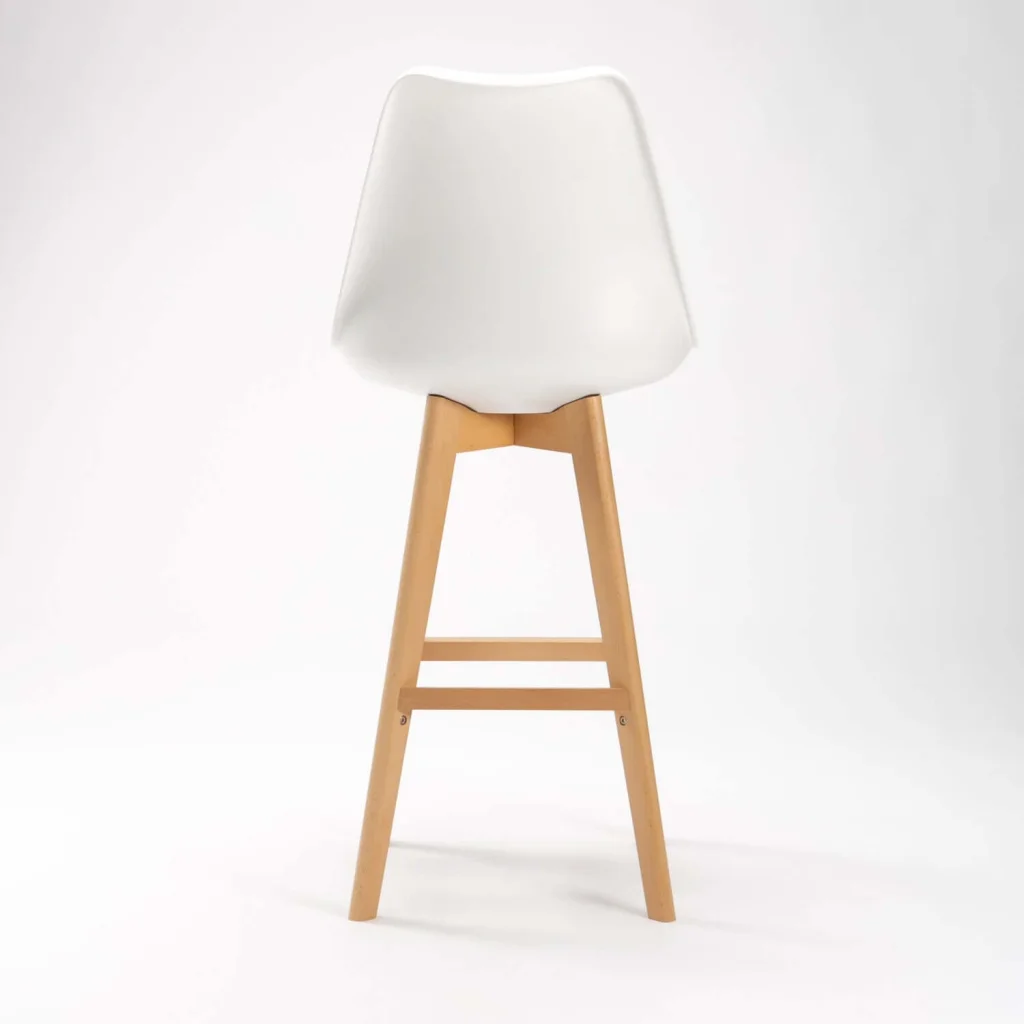 EVA WOODEN LEG BARSTOOL - Image 4