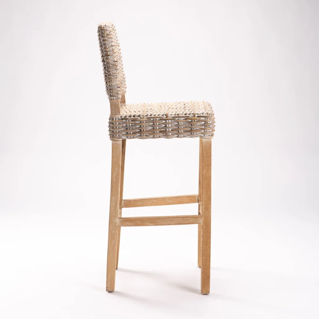 RITA WHITEWASH BARSTOOL - Image 3