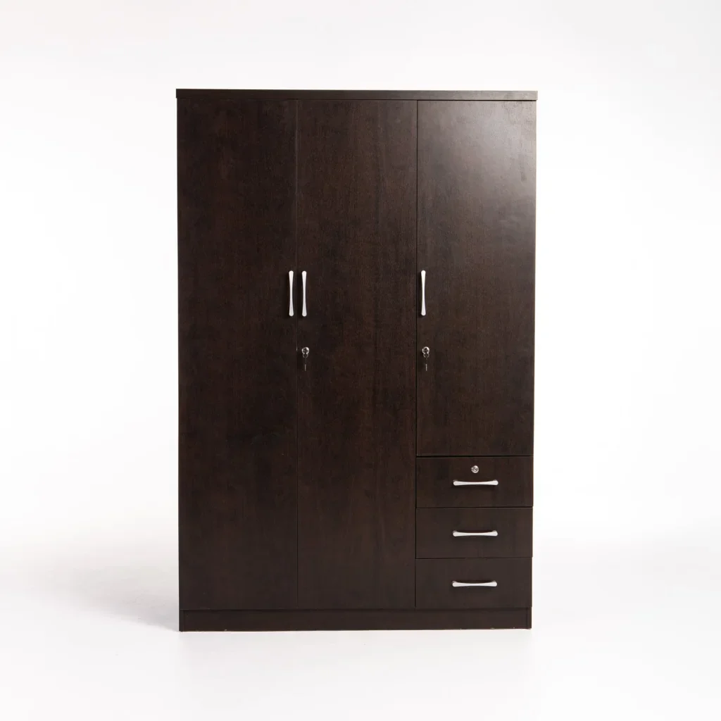 TITAN 3 DOOR 3 DRAWER DELUXE ROBE - Image 10