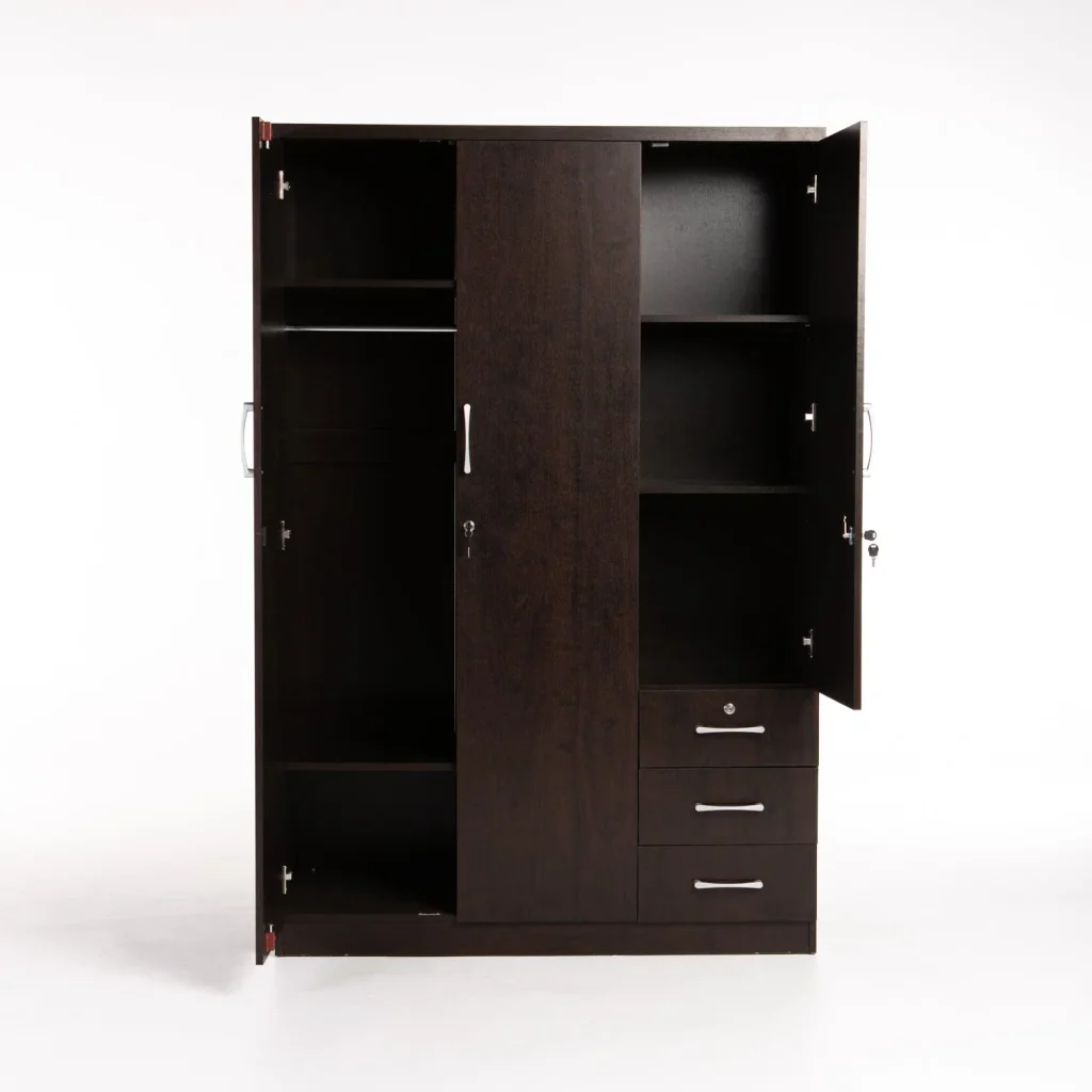 TITAN 3 DOOR 3 DRAWER DELUXE ROBE - Image 11