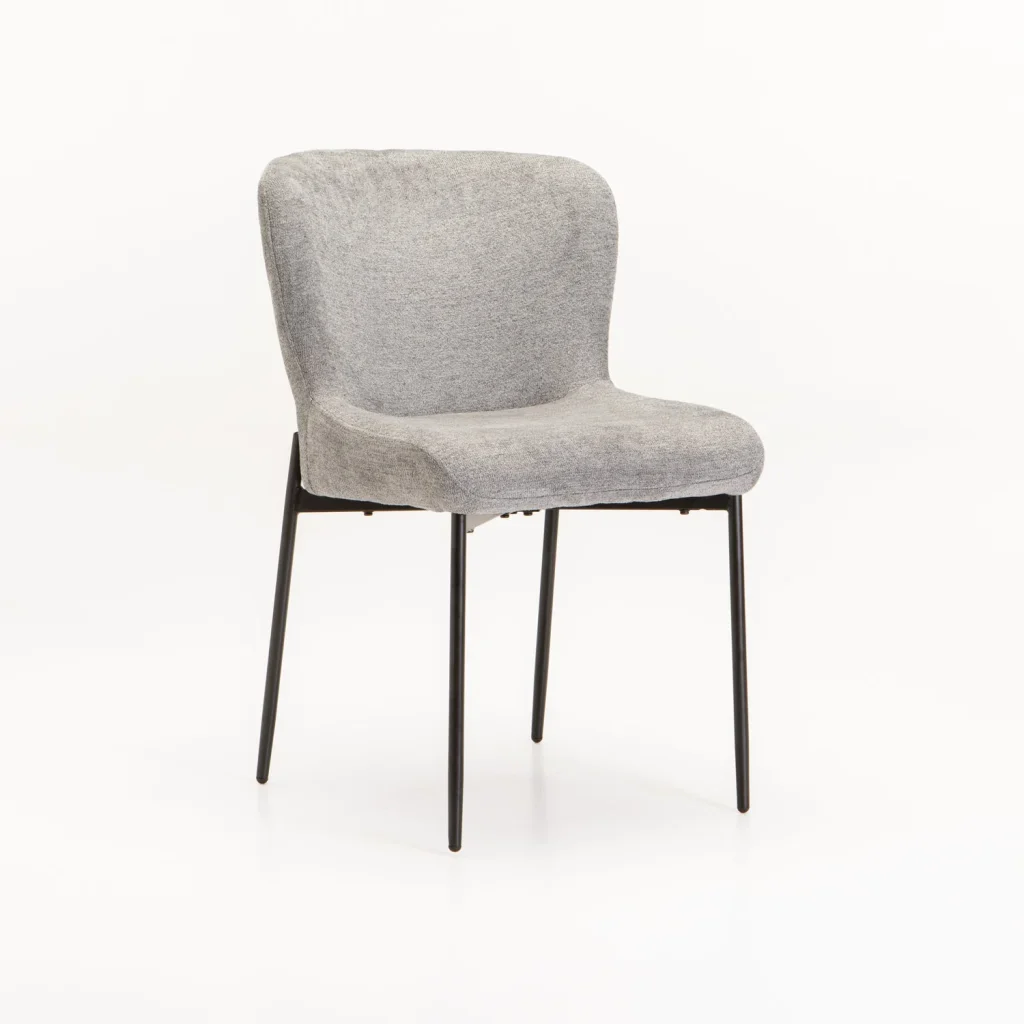 TORI FABRIC DINING CHAIR - Image 6
