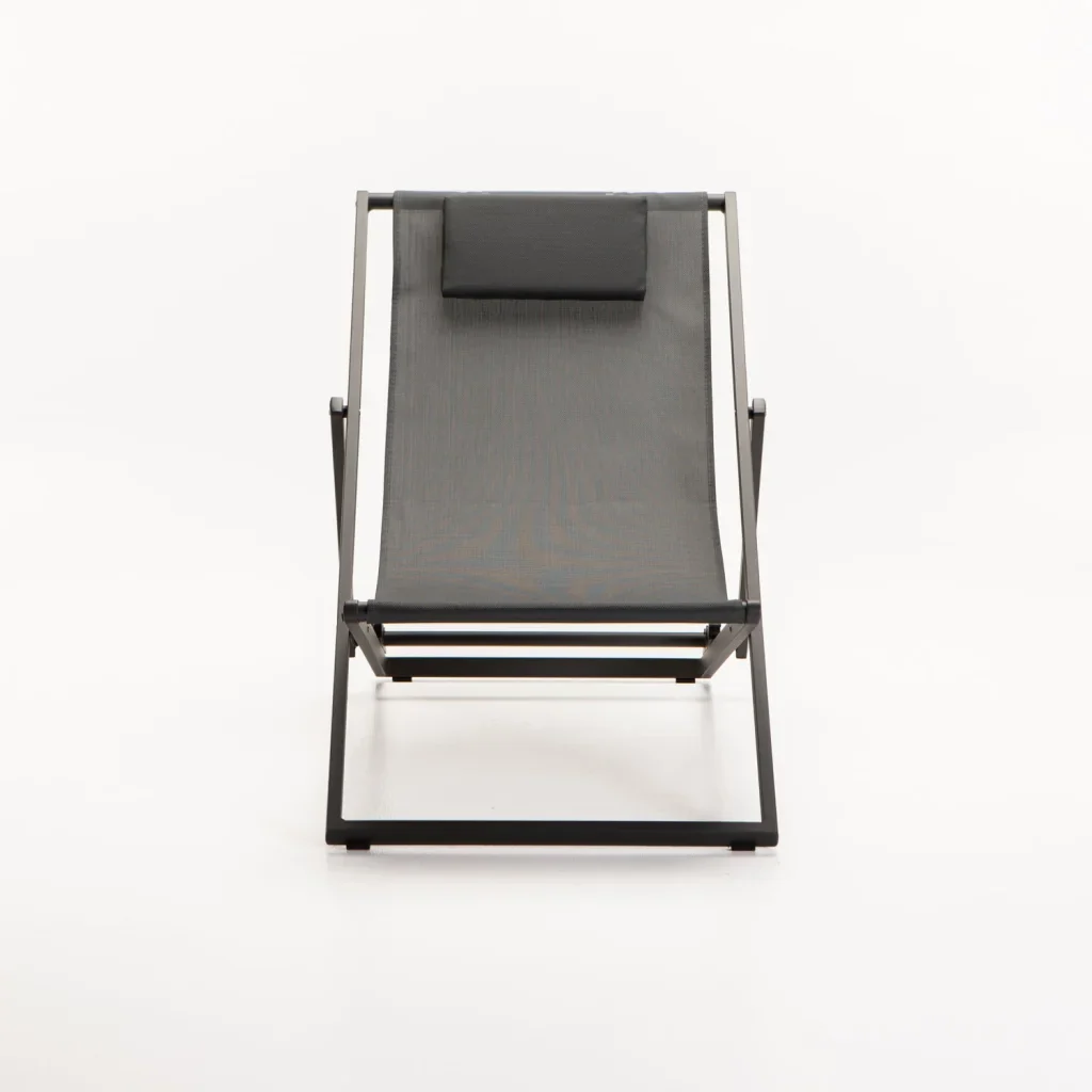 TULUM OUTDOOR SUN CHAIR - DARK GREY - Image 2