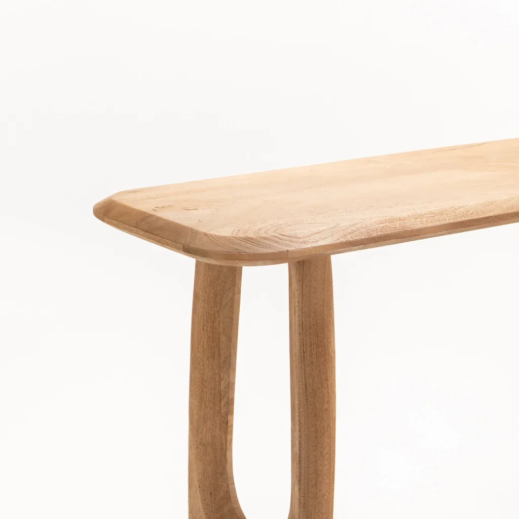 VEDA 120cm SOLID WOOD CONSOLE - Image 4