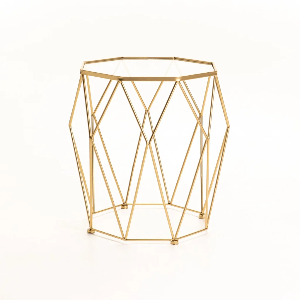 VENUS 40cm METAL SIDE TABLE - Image 3