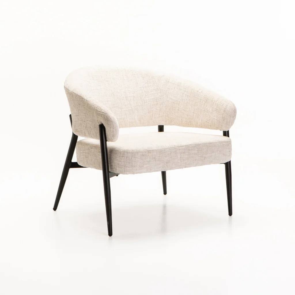 WILLOW TEXTURED FABRIC CHAIR - Image 7