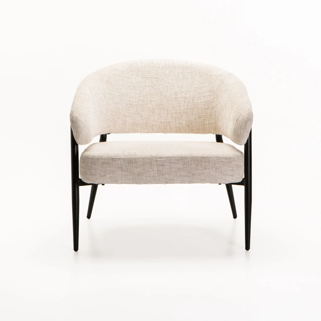 WILLOW TEXTURED FABRIC CHAIR - Image 8
