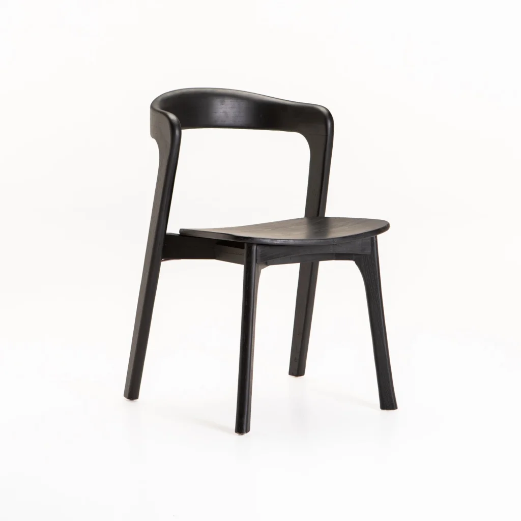 ZARA SOLID WOOD DINING CHAIR - Image 6