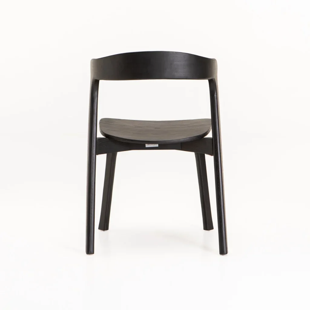 ZARA SOLID WOOD DINING CHAIR - Image 9